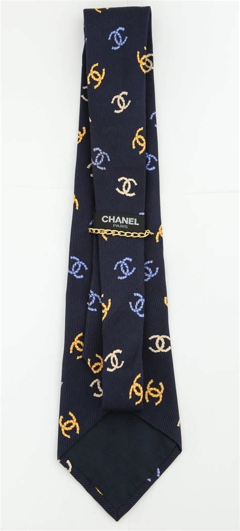 coco chanel mens tie|Chanel ties for sale.